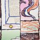 Alechinsky pierre (1927) "travaux d'impression", 1980. original poster in lithography