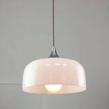 Suspension blanche Space Age de Guzzini, années 1960