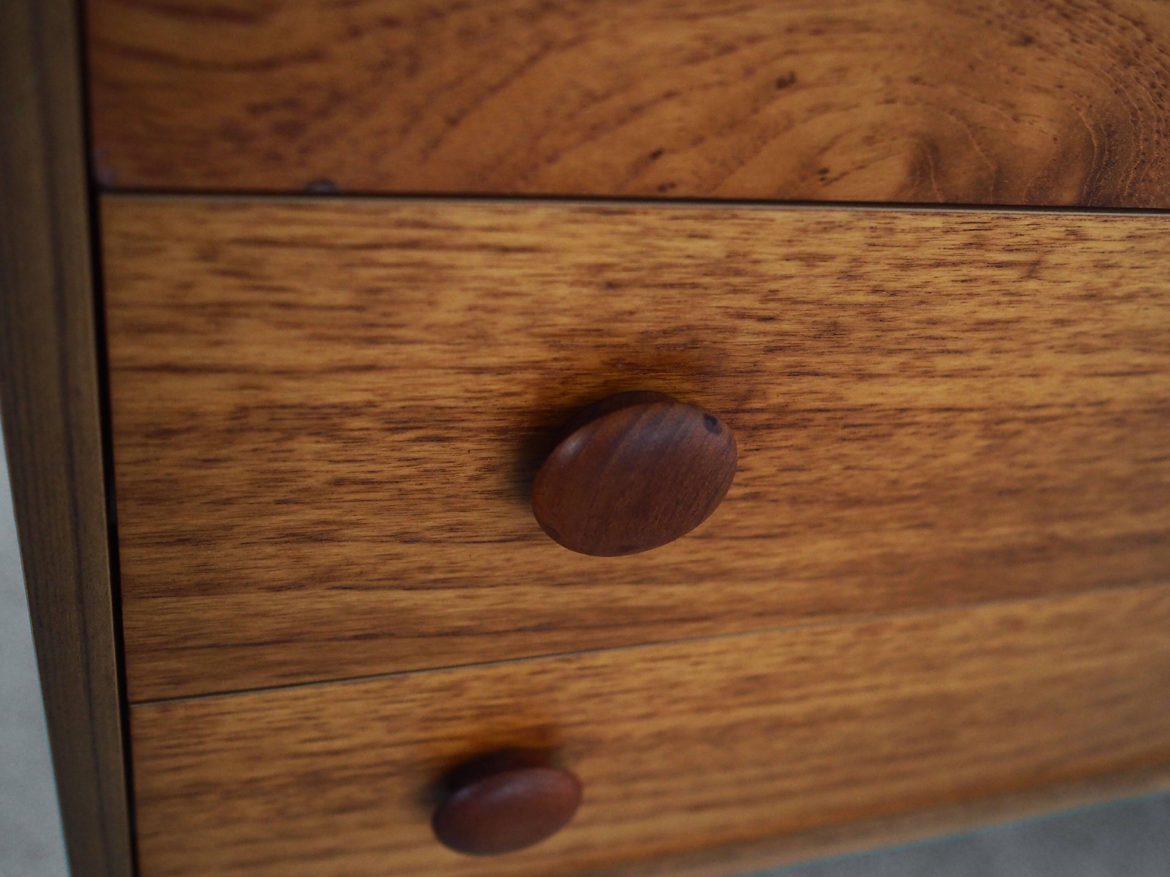 Teak chest of drawers, Danish design, 1960s, production: Denmark