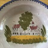 Hollow plate earthenware of Charolles