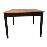 Old square table art deco style