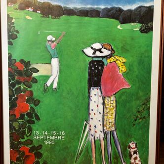 Original Lancôme trophy poster