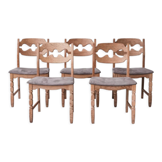 Oak dining chairs