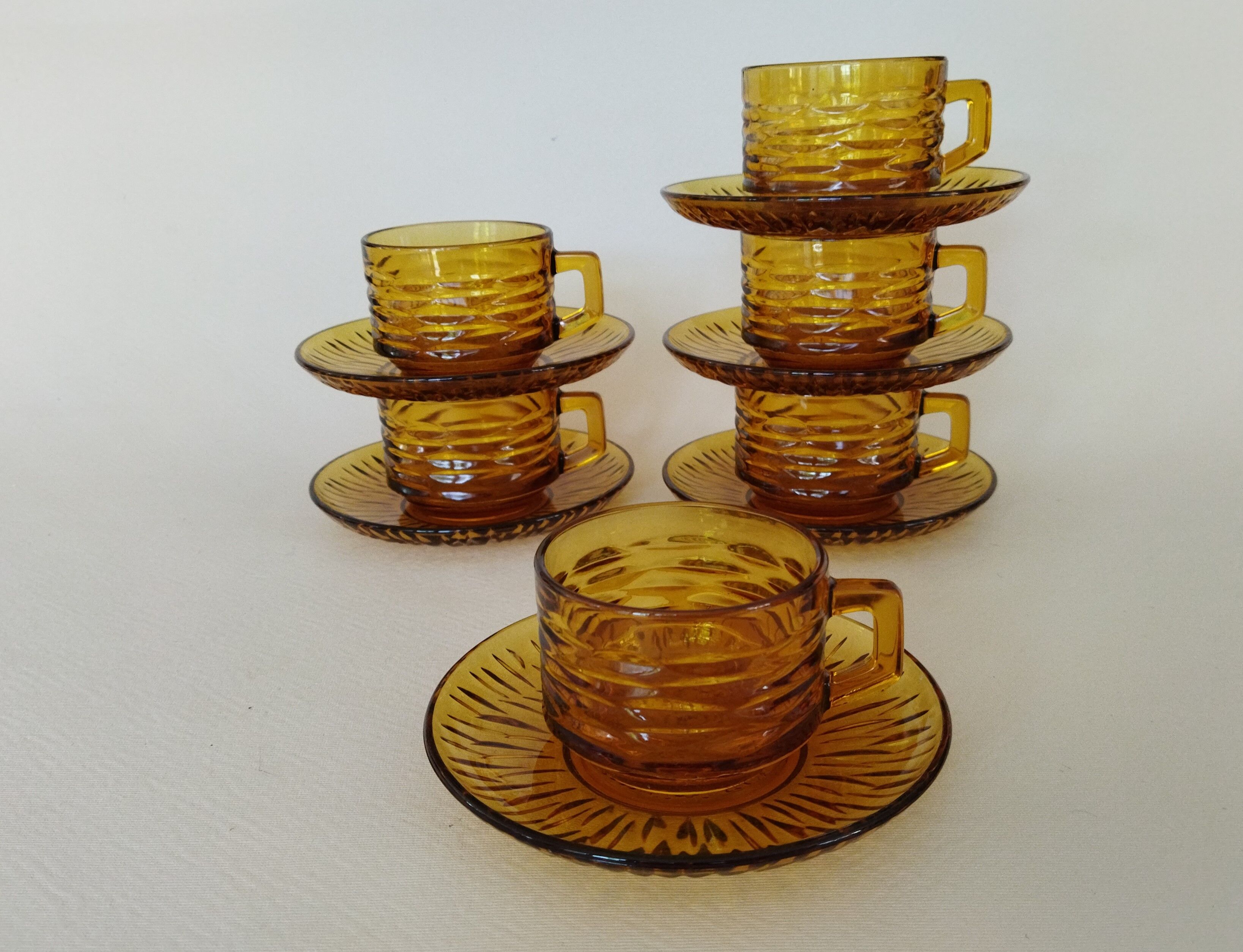 Coffee cups Vereco "Sunflower"