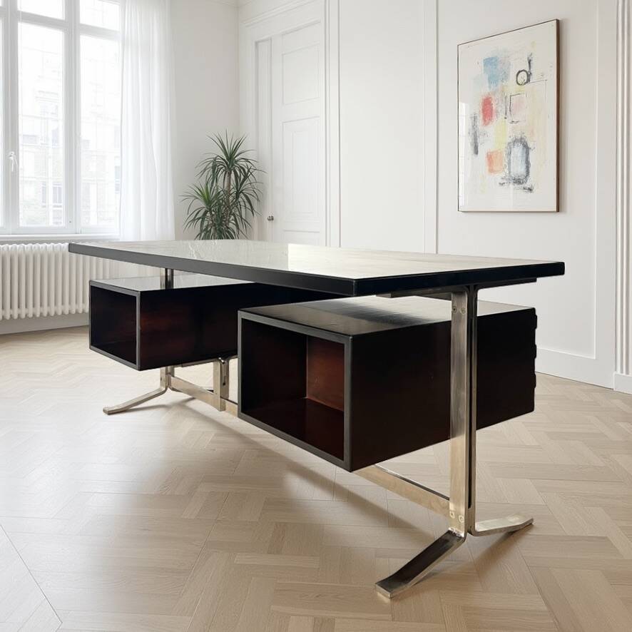Presidential desk by Gianni Moscatelli for Formanova – Italy 1970s
