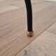 Vintage tripod floor lamp Maison Lunel 1950