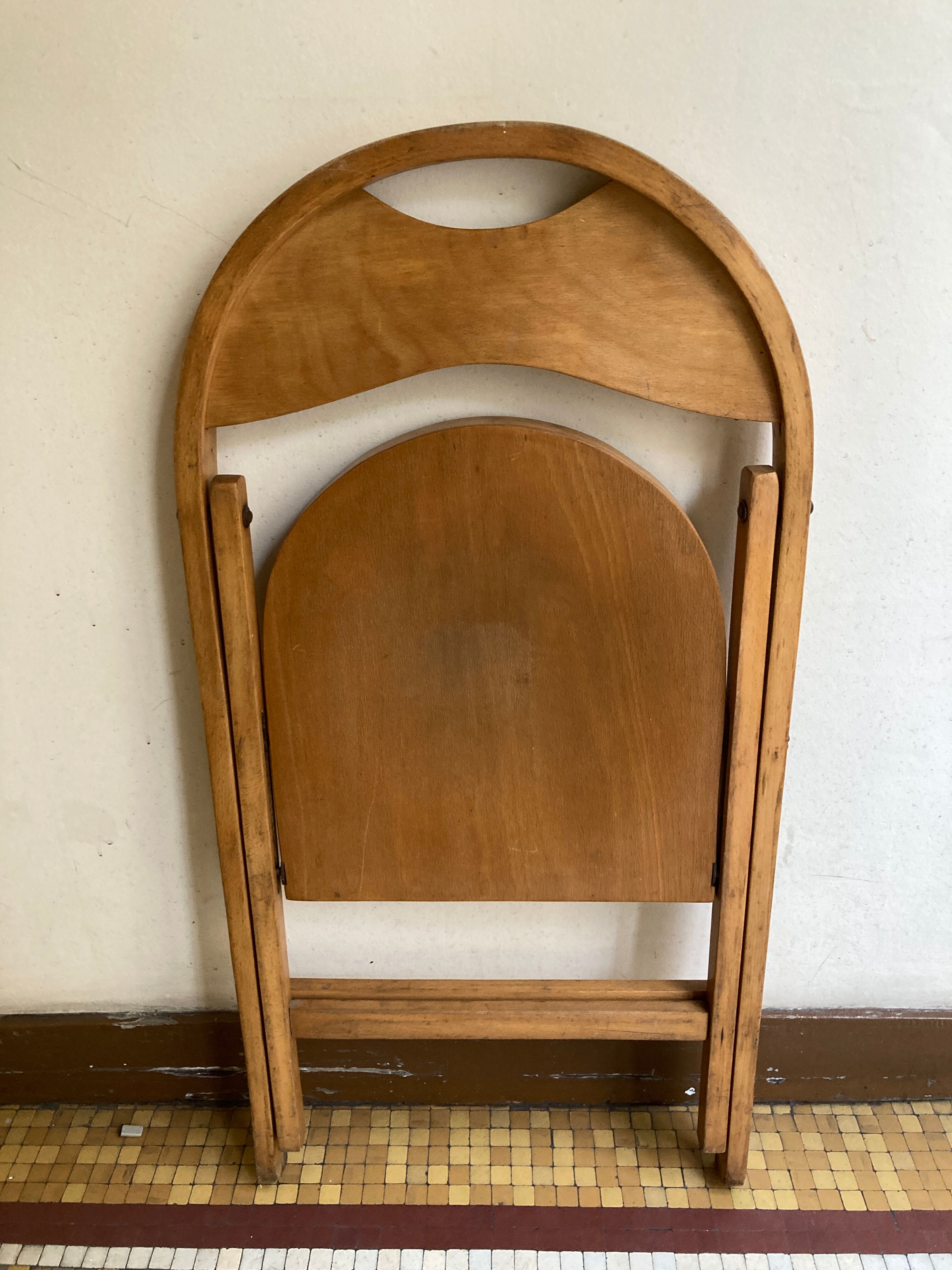 Chair B751 Tuna folding beech plywood