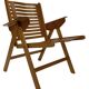 Ensemble vintage de quatre chaises pliantes Rex en contreplaqué, design Niko Kralj, 1950