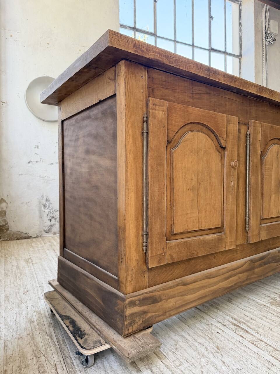 Rustic sideboard XXL 4m solid oak 1950
