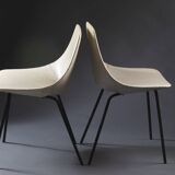 Pair of Amsterdam Pierre Guariche chairs