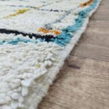 Tapis berbère en laine fait main