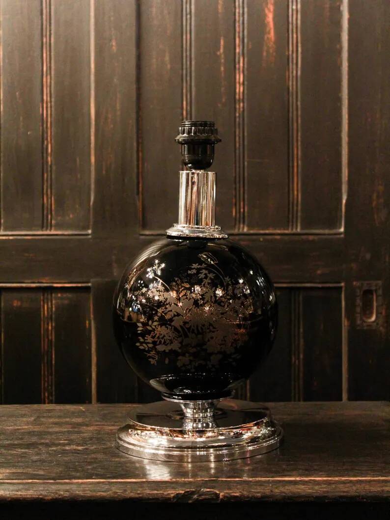 Italian porcelain table lamp