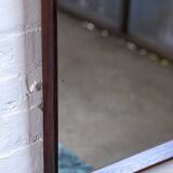 Miroir danois moderne du milieu du siècle en palissandre, 1960s