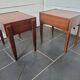 Paire de tables de chevet scandinave en teck des années 60