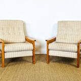 Pair of vintage 1960s armchairs