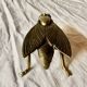Vintage brass ashtray in the shape of a fly - Made in Italy