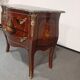 Bombé chest of drawers in the French Louis XV style.