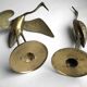 Couple of brass herons 70s