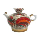 "Coq" porcelain teapot.