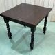 English oak table from the 1930s with 2 extensions