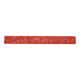 Long vintage red wall light