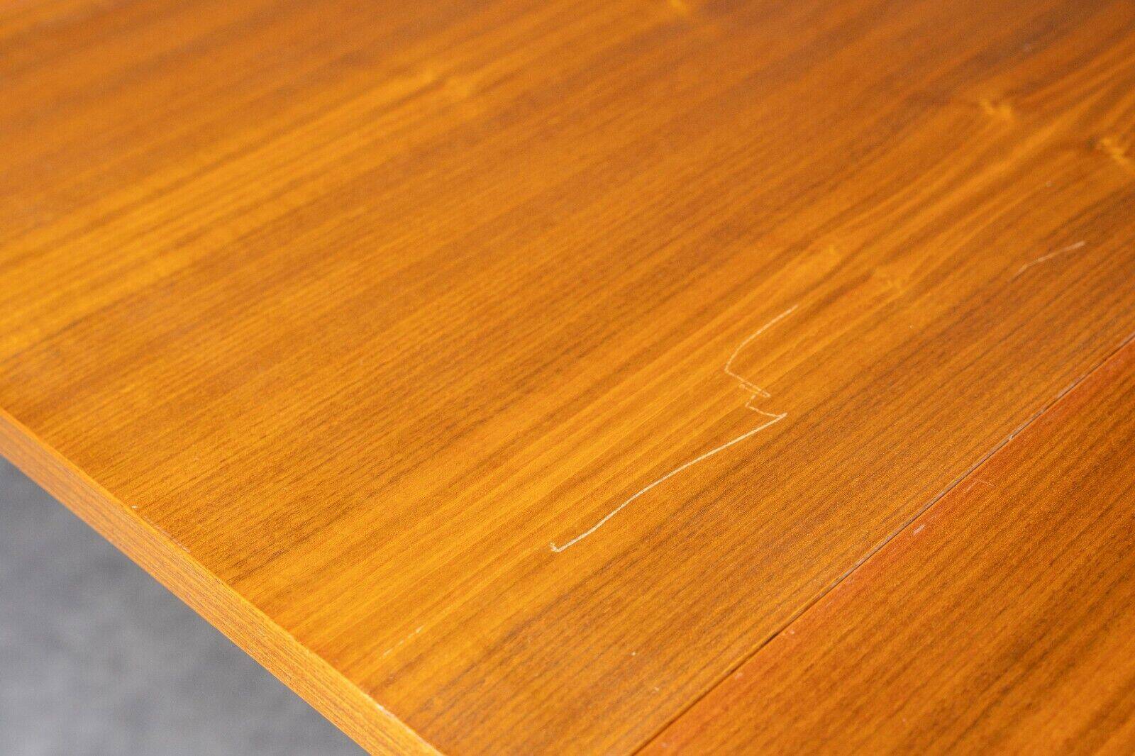 Dining room table with extensions French work 1970