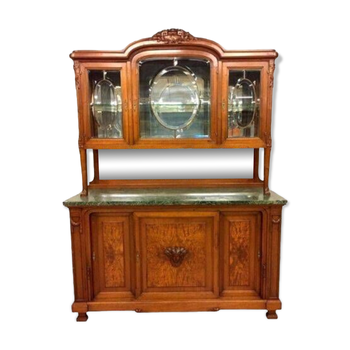 Buffet A Deux Corps Style Louis XVI