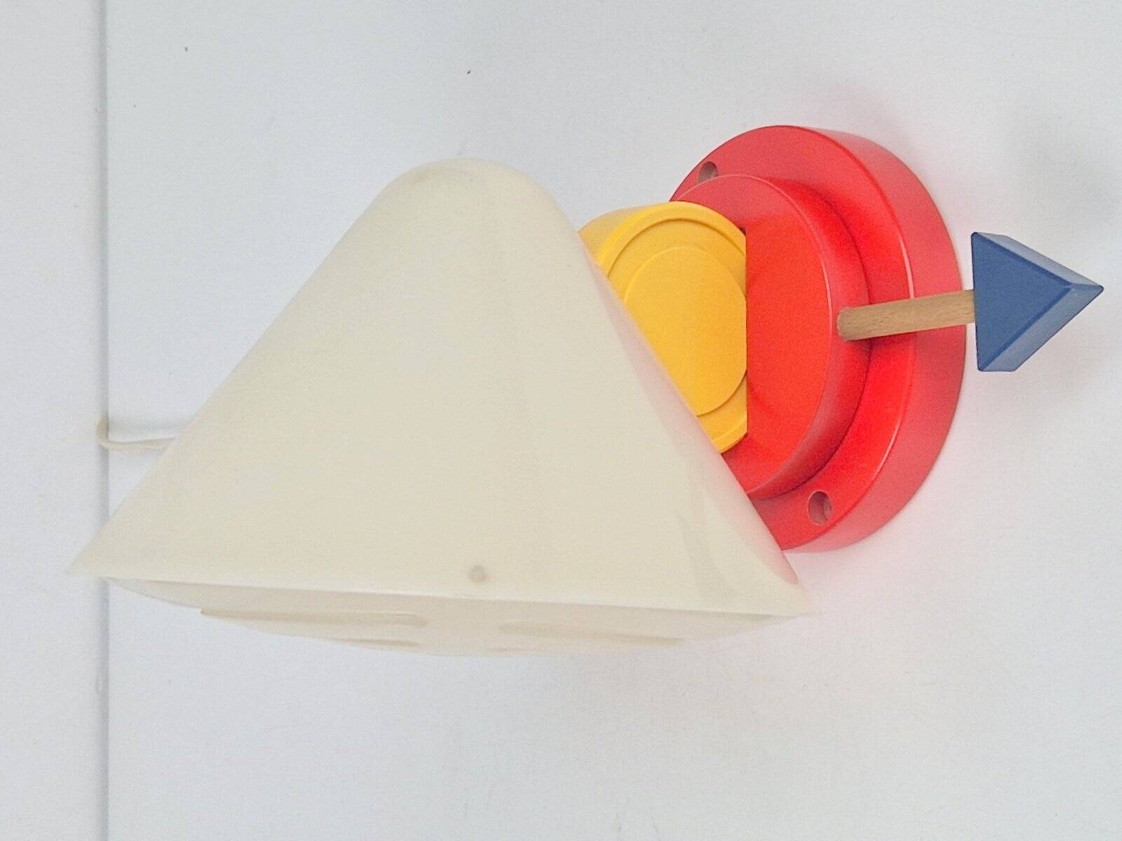 Lampes murales Stoja vintage postmodernes, années 1980, ensemble de 2