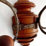 Bentwood/1900s style wall-mounted coat rack