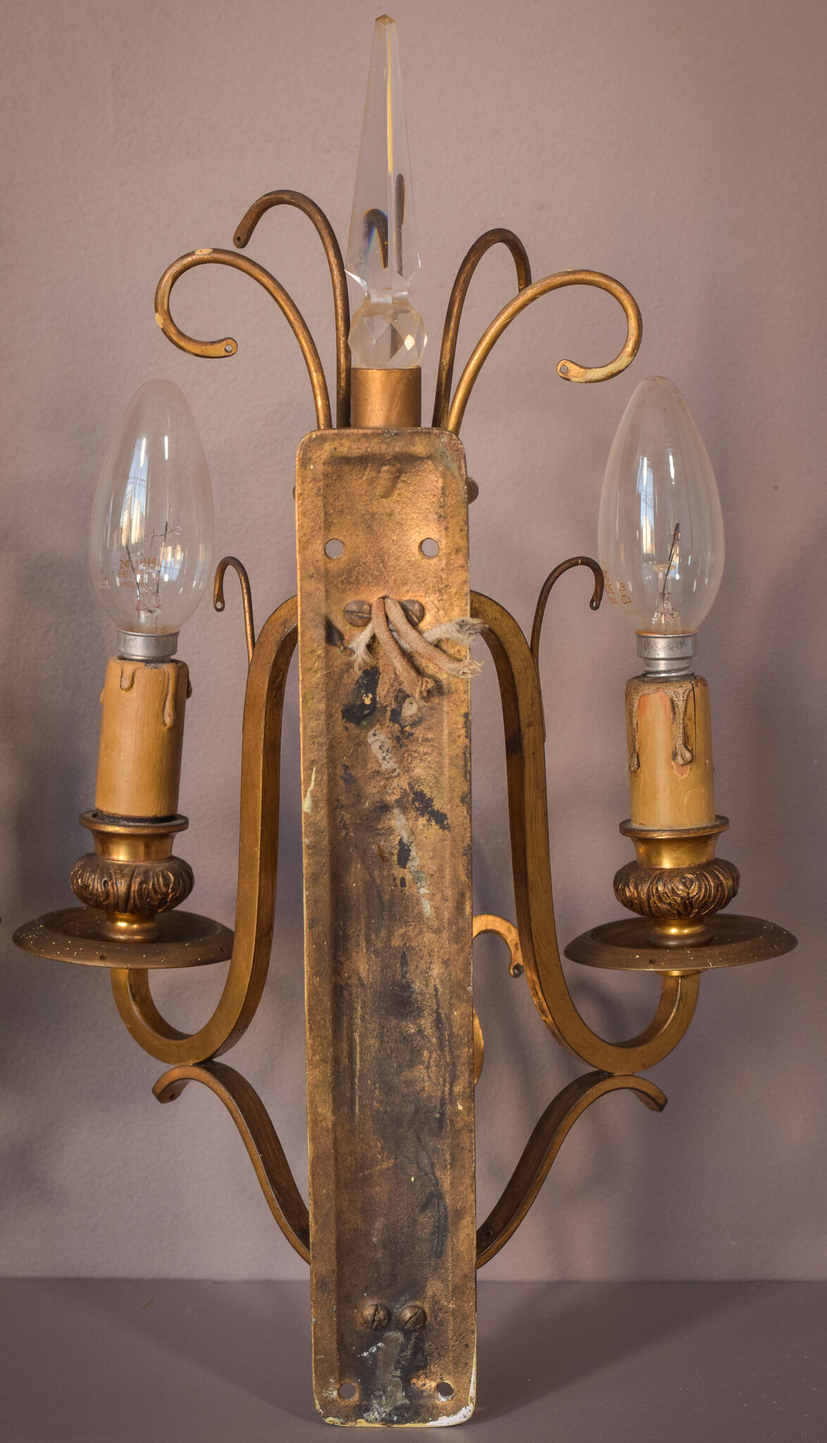 Classical High Quality Pair of Wall Lamps