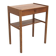 Scandinavian bedside table in mahogany, Sweden, 1950.