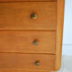 Commode vintage en bois pieds compas