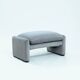 Fauteuil et ottoman Maralunga Vico Magistretti par Cassina, 1990