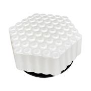 Large Honeycomb wall lamp ceiling lamp Czechoslovakia Kamenický Šenov 1960s