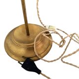 old desk lamp with banker notary gallows green opaline