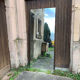 Marly brothers chiseled mirror in burgundy made in France 1950-1960