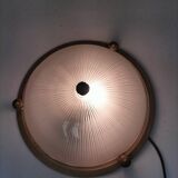 Holophane glass ceiling light