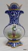 Pair of vases in quimper earthenware - late nineteenth