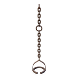 Brutalist chain floor lamp base