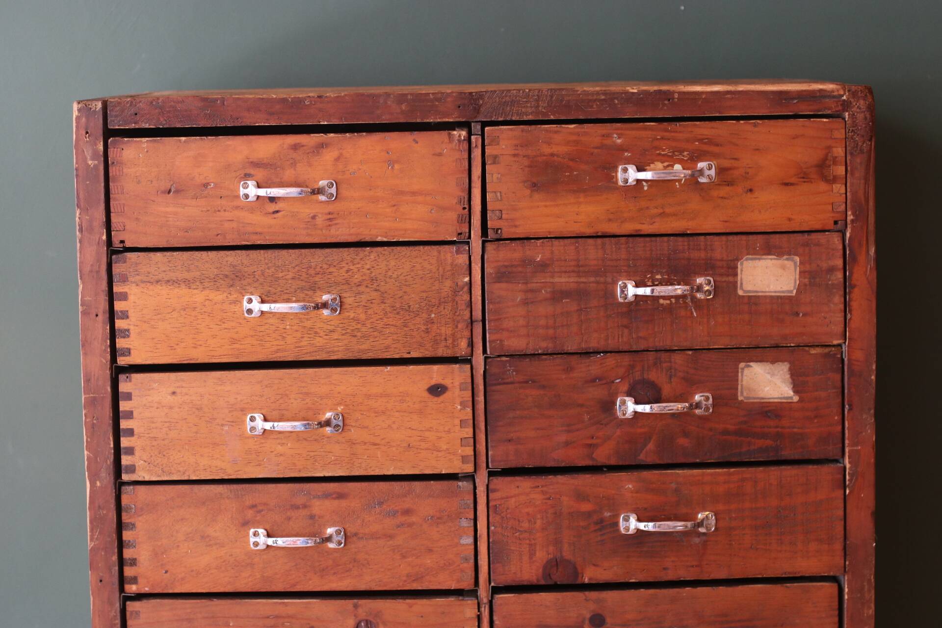 Craft cabinet with drawers