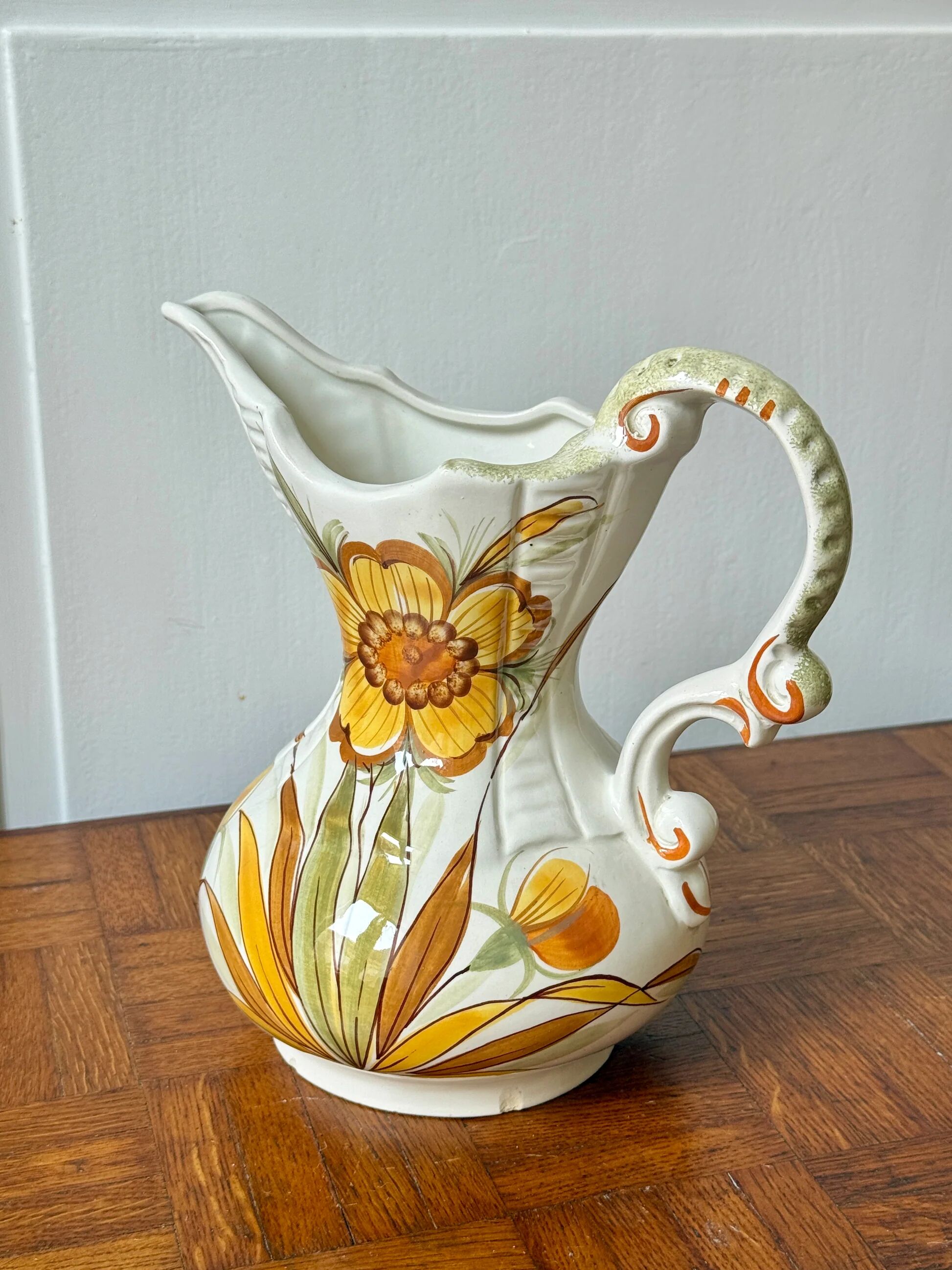 Pichet en céramique italienne Bassano