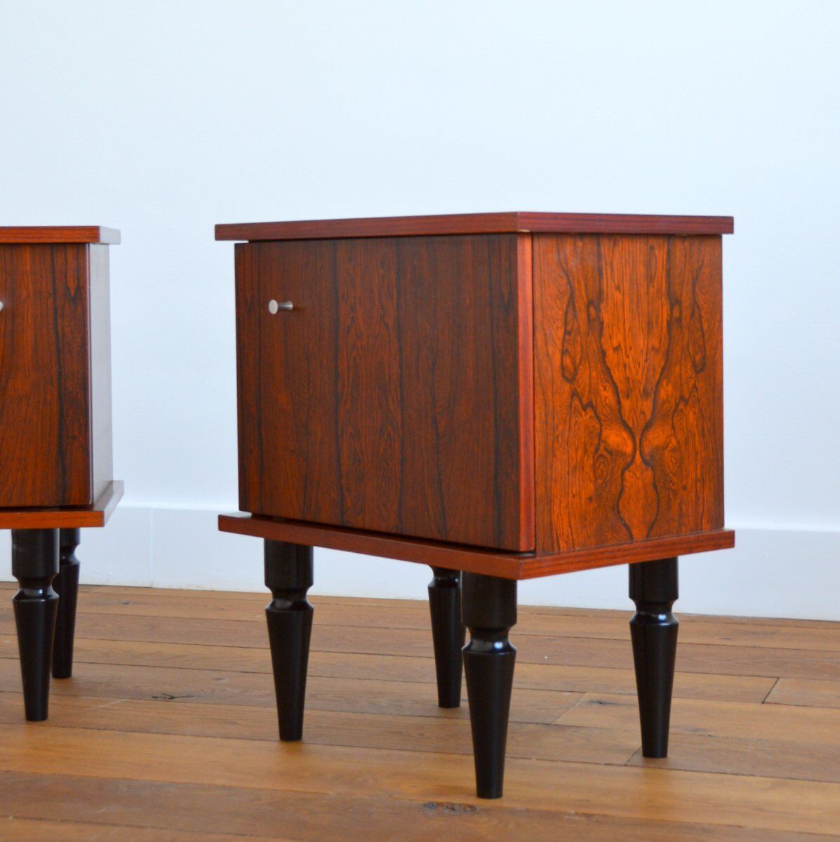 Pair of vintage bedside 1960s