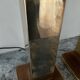 Pair of Hollywood Regency brass table lamps from the 1970s.