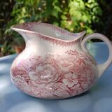 Iron earth toilet pitcher from Sarreguemine. Jardiniere model.