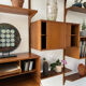 "Royal System" set of 4 teak columns, by Poul Cadovius 1970