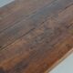 Antique Oak 19th Century French Rustic Farmhouse Dining Table