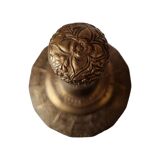 Antique Brass Water Bottle From Sumatra, late 1800s