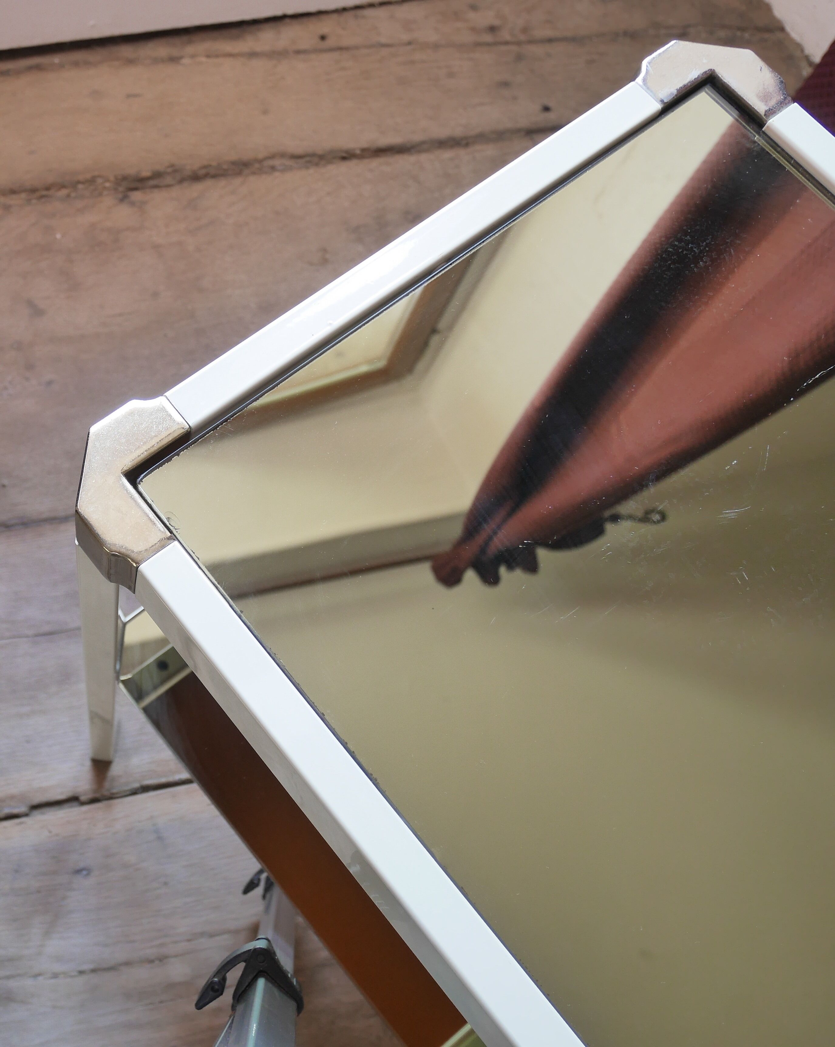 Console italian smoked mirror romeo rega