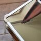 Console sellette miroir fumé italien romeo rega