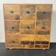 Antique wooden chest of drawers
